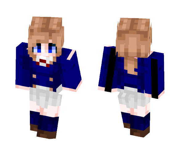 Fumina Hoshino [Skin Request] - Female Minecraft Skins - image 1