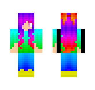 Color Girl - Girl Minecraft Skins - image 2