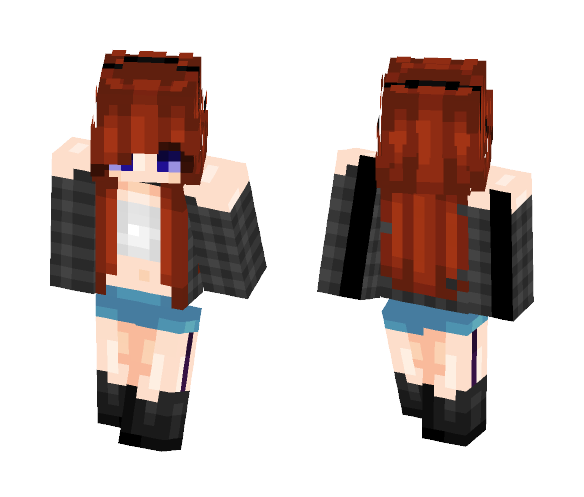Pixel || Words hurt - Female Minecraft Skins - image 1