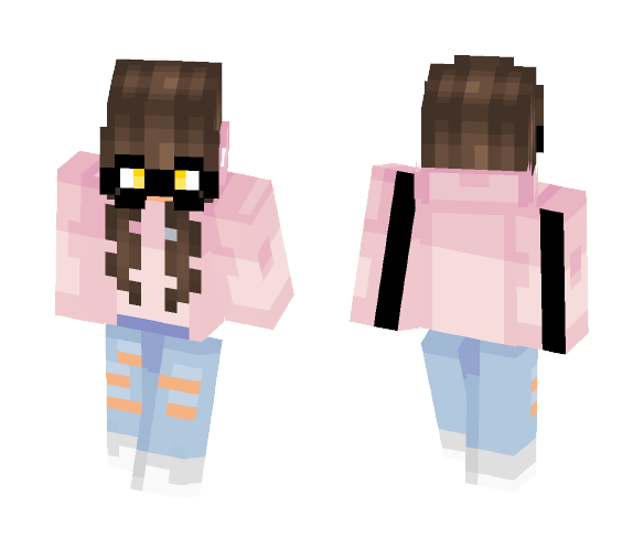 Glãsses Numero Uno - Female Minecraft Skins - image 1
