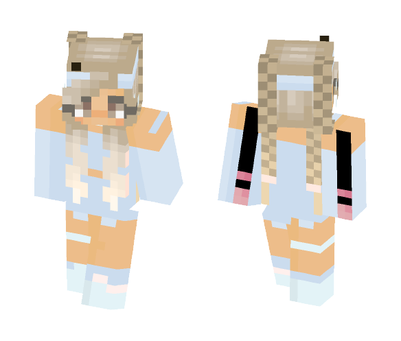 •Blue~•Sharpness~ - Female Minecraft Skins - image 1