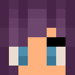 Download Free Cute girl with purple hair Skin for Minecraft image 3 Cute girl with purple hair - Color Haired Girls Minecraft Skins - image 3