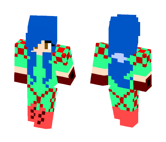 Warrior Skin - Female Minecraft Skins - image 1