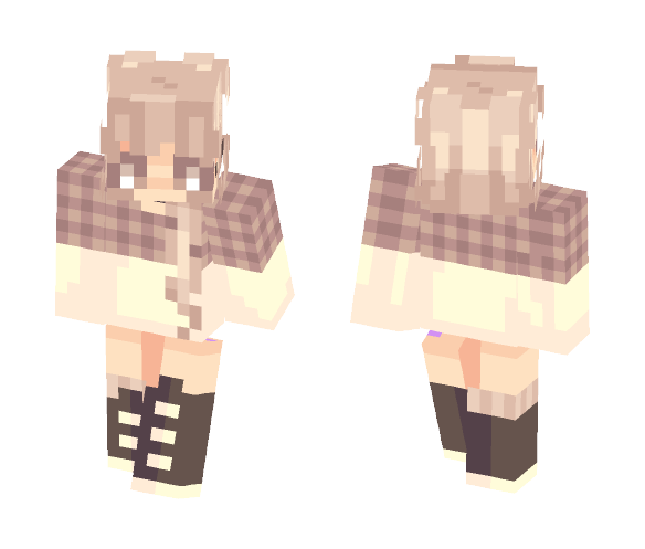 Sunset Pastel ~ {TumblrGirl} - Female Minecraft Skins - image 1