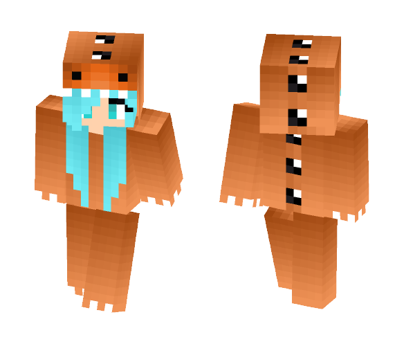 Dino Girl - Girl Minecraft Skins - image 1