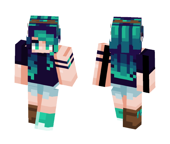 Writer's Block - Female Minecraft Skins - image 1