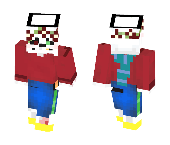 AloneTale Sans - Male Minecraft Skins - image 1