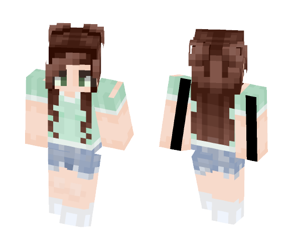 ~????????????????~ Seafoam - Female Minecraft Skins - image 1