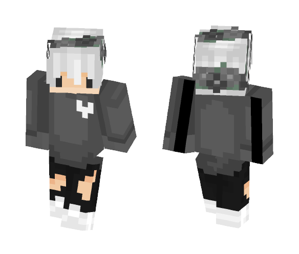 The night is dark. - Male Minecraft Skins - image 1