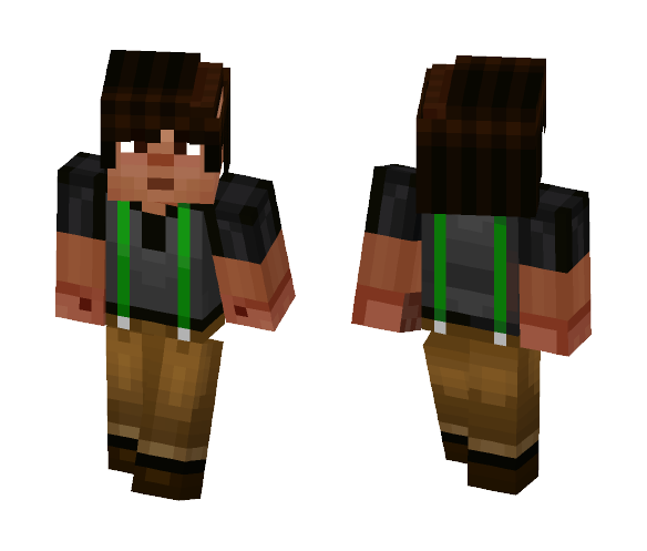 Jesse with Rolled Up Sleeves - Male Minecraft Skins - image 1