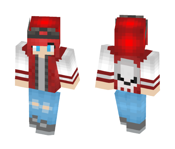 Jock Girl - Girl Minecraft Skins - image 1
