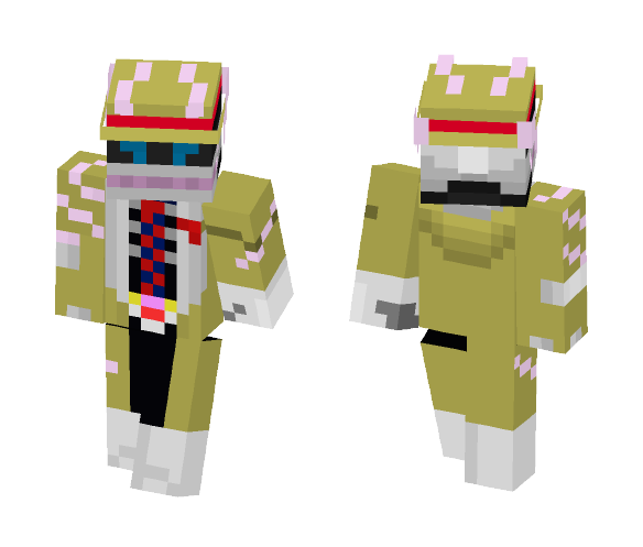 Machine Gun Eyeball - Male Minecraft Skins - image 1