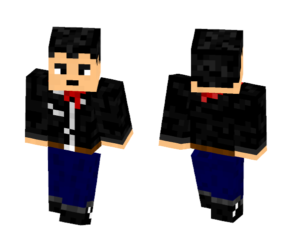 Negan(Updated) - Male Minecraft Skins - image 1