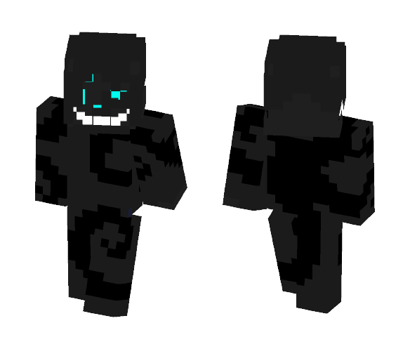 Nightmare sans - Male Minecraft Skins - image 1