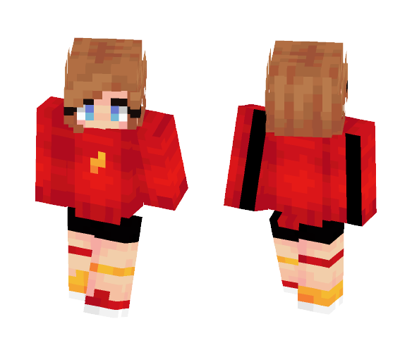 Flash (Superhero Series) - Female Minecraft Skins - image 1