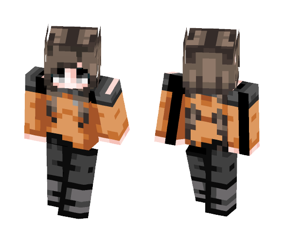 Download Free Angel_15 Battle Girl Skin for Minecraft image 1 Angel_15 Battle Girl - Girl Minecraft Skins - image 1