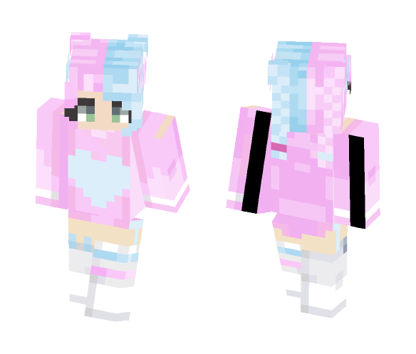 Cotton Candy - Female Minecraft Skins - image 1
