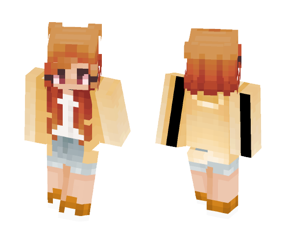 Burning Sunrise - Female Minecraft Skins - image 1