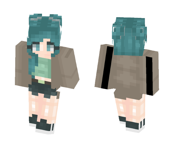 modern mermaid - Female Minecraft Skins - image 1