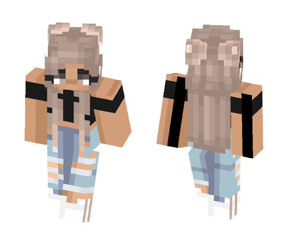 Download Free ????Tumblr Girl???? Skin for Minecraft image 1 ????Tumblr Girl???? - Female Minecraft Skins - image 1