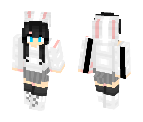 Gabriel Nishikino [Hoodie ver.] - Female Minecraft Skins - image 1