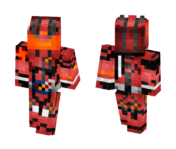 Kamen Rider Mach Rage Burst - Male Minecraft Skins - image 1