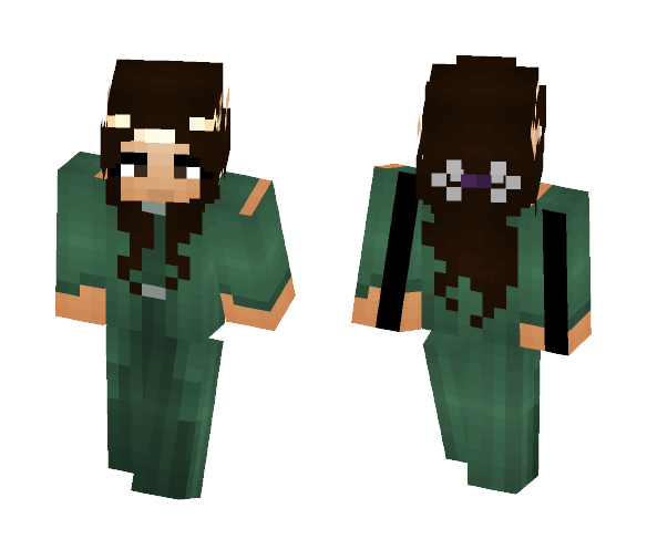Emerald Royalty [LoTC] [✗] - Female Minecraft Skins - image 1