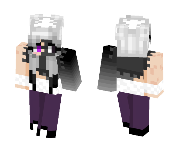G l i t c h - Female Minecraft Skins - image 1
