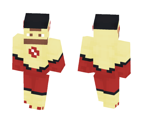 Kid Flash (Wally West II) - Male Minecraft Skins - image 1