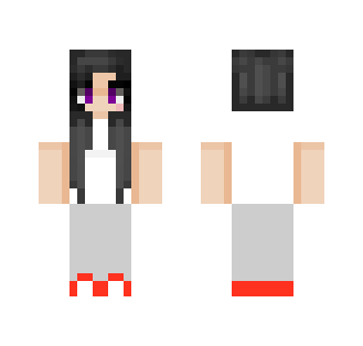 Female skin template