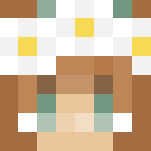 Flower Crown Girl - Flower Crown Minecraft Skins - image 3