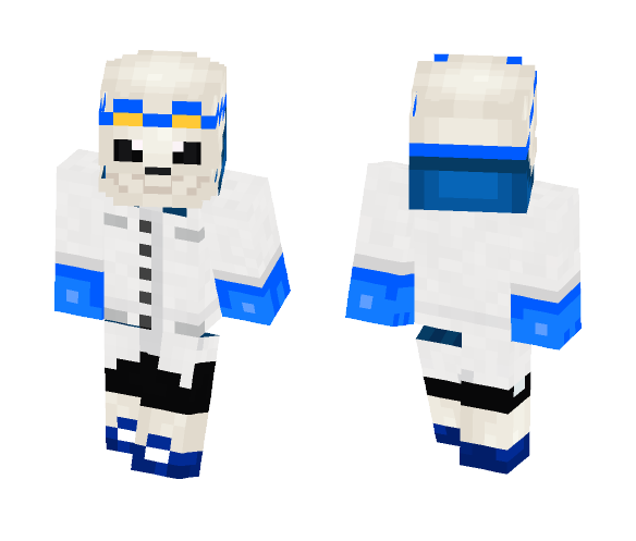 Mirrored Inversion Sans - Male Minecraft Skins - image 1