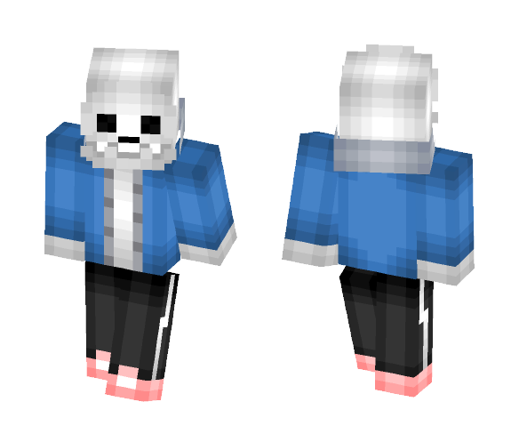 Minecraft Skin | Sans - Undertale - Male Minecraft Skins - image 1
