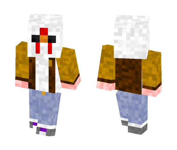 Hotline Miami Jacket - Male Minecraft Skins - image 1