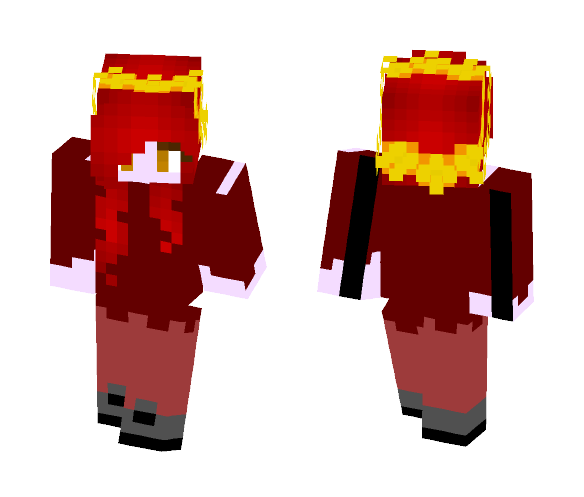 Demon [FEMALE] - Female Minecraft Skins - image 1
