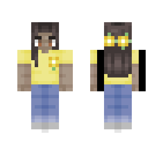 SunFlower Queen - Female Minecraft Skins - image 2