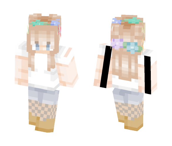 Cute Farm Girl - Cute Girls Minecraft Skins - image 1