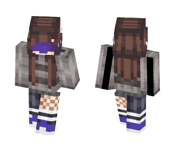 Blinded by Stupidity fanskin C: - Female Minecraft Skins - image 1
