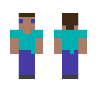 Blocky Steve (8 Bit I think)