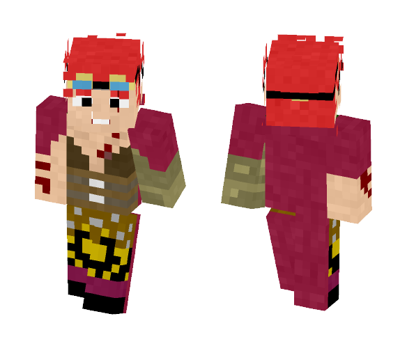 Eustass Kid | One piece - Male Minecraft Skins - image 1