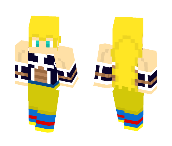 MasakoX Raditz - Male Minecraft Skins - image 1