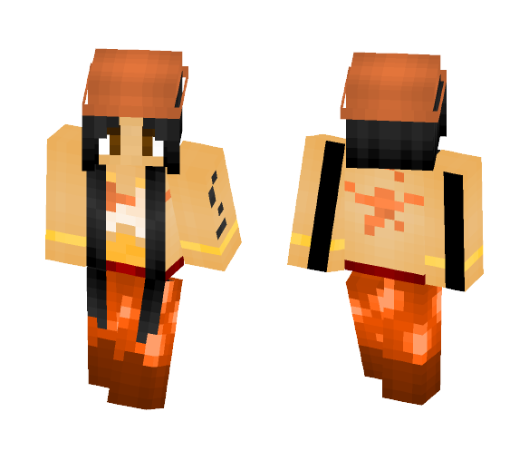Nicki Minaj (Kissing Strangers) - Female Minecraft Skins - image 1