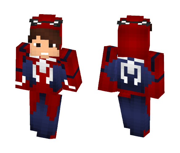 PS4 Spider-Man (No Mask) - Comics Minecraft Skins - image 1