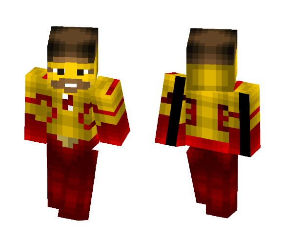 Kid Flash (CW) - Comics Minecraft Skins - image 1
