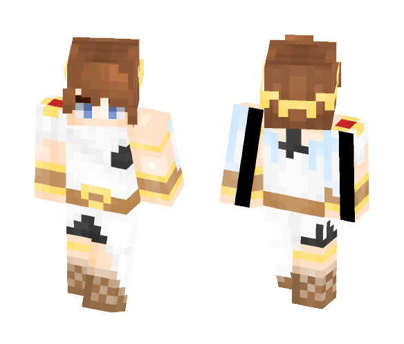 Kid Icarus~ Pit - Male Minecraft Skins - image 1