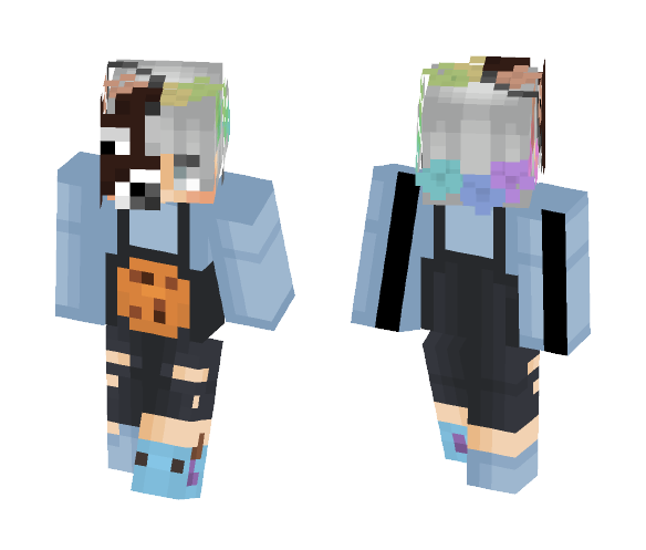 Shazy????•Half & Half• - Male Minecraft Skins - image 1