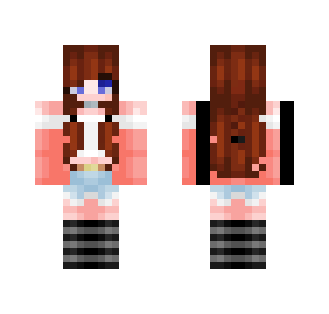 Pixel || Peach - Female Minecraft Skins - image 2