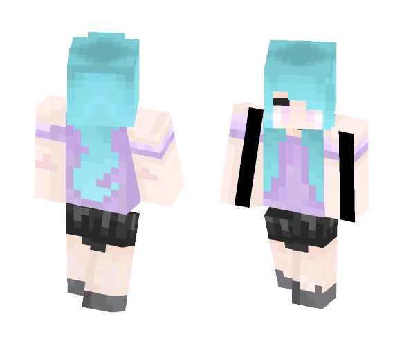 Download Free My first skin! I hope you enjoy Skin for Minecraft image 1 My first skin! I hope you enjoy - Female Minecraft Skins - image 1
