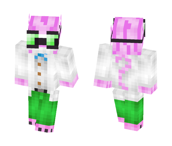 Download Free Professor Genki Saints Row (1.8) Skin for Minecraft image 1 Professor Genki Saints Row (1.8) - Male Minecraft Skins - image 1