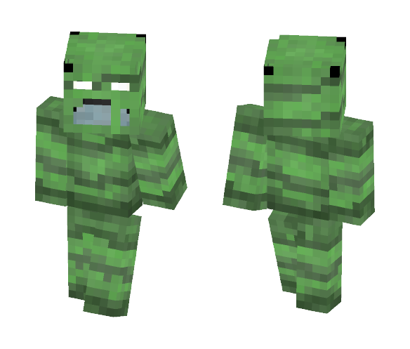 Muk [Shiny] ~ (Pokemon #089) - Male Minecraft Skins - image 1
